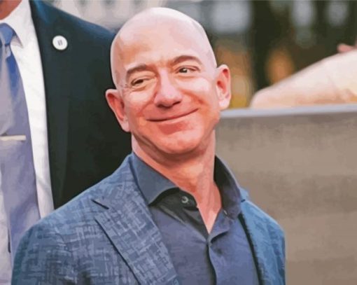 Aesthetic Jeff Bezos Diamond Painting