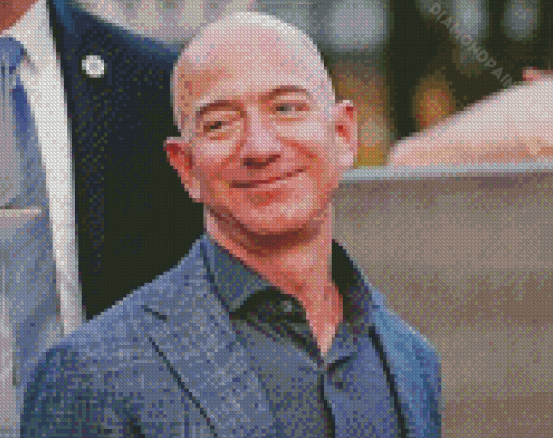 Aesthetic Jeff Bezos Diamond Painting