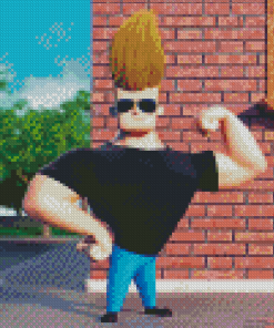 Aesthetic Johnny Bravo Diamond Painting