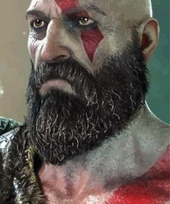 Aesthetic Kratos Diamond Painting