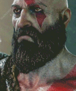 Aesthetic Kratos Diamond Painting