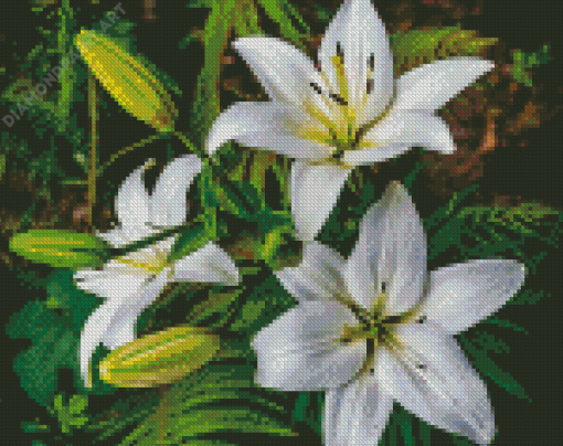 Aesthetic Madonna Lily Diamond Painting