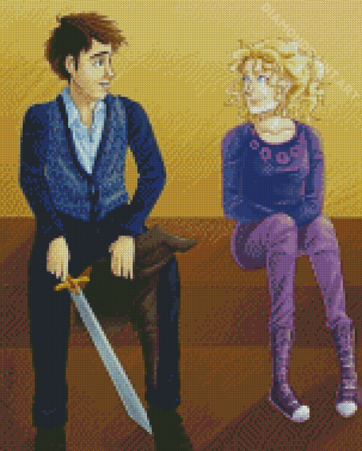 Aesthetic Neville And Luna Diamond Painting