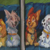 Aesthetic Paw Patrol Animation Diamond Painting