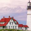 Aesthetic Portland Headlight Diamond Painting