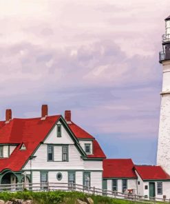 Aesthetic Portland Headlight Diamond Painting