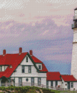 Aesthetic Portland Headlight Diamond Painting