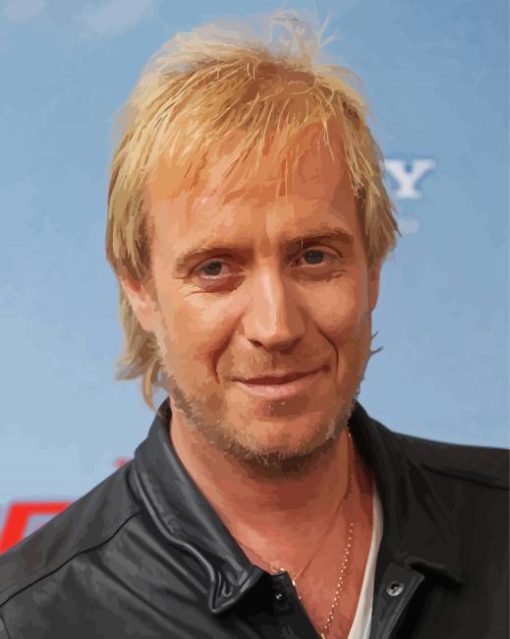 Aesthetic Rhys Ifans Diamond Painting