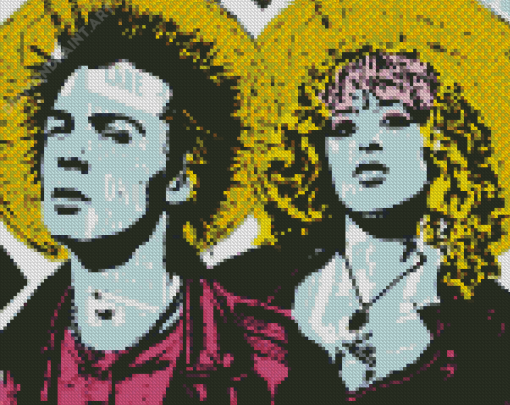 Aesthetic Sid And Nancy Diamond Painting