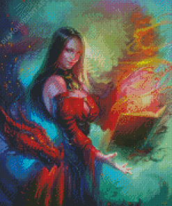 Aesthetic Sorcerer Diamond Painting