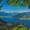 Aesthetic Strandbad Zell Am See Diamond Painting