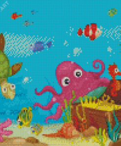 Aesthetic Undersea Art Diamond Painting