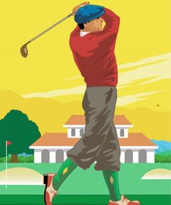 Aesthetic Vintage Golf Diamond Painting