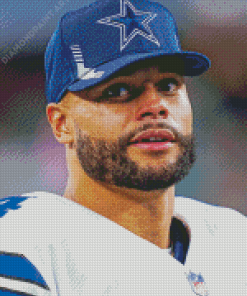 Aesthetic Dak Prescott Diamond Painting