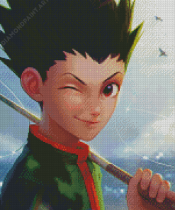 Aesthetic Gon Freecss Diamond Painting