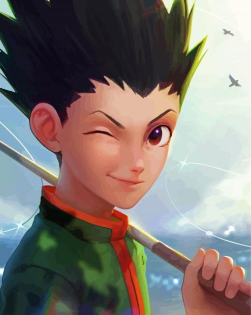 Aesthetic Gon Freecss Diamond Painting