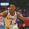 Aesthetic Kansas College Basketball Diamond Painting