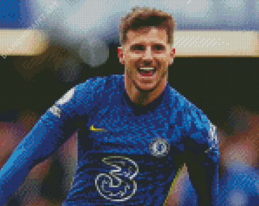 Aesthetic Mason Mount Diamond Painting