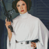 Aesthetic Princess Leia Diamond Painting