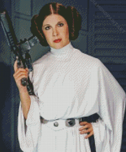 Aesthetic Princess Leia Diamond Painting