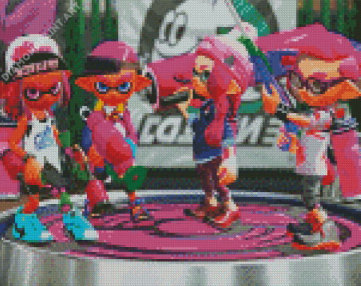 Aesthetic Splatoon Diamond Painting