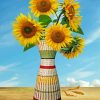 Aesthetic Sunflower Vase Art Diamond Painting