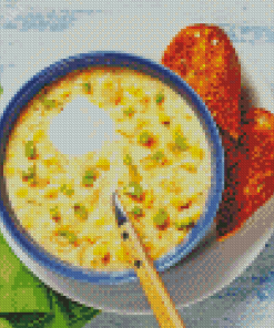 Aesthetic Tasty Chowder Diamond Painting