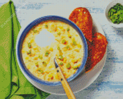 Aesthetic Tasty Chowder Diamond Painting