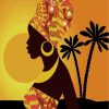 Afro Woman Diamond Painting