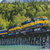 Alaska Railroad Diamond Painting