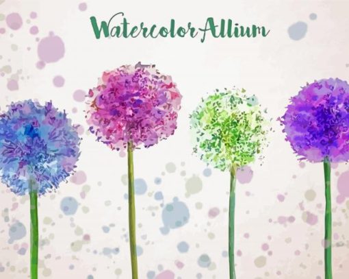 Allium Art Diamond Painting