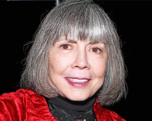 Anne Rice Writer Diamond Painting