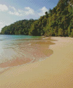 Beach In Trinidad And Tobago Diamond Painting