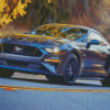 Black 2018 GT Mustang Diamond Painting