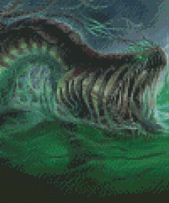 Creepy Sea Monsters Art Diamond Painting