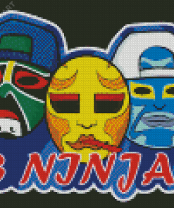 Cute 3 Ninjas Diamond Painting