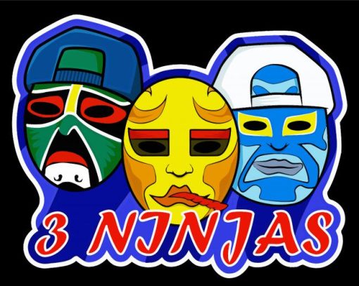 Cute 3 Ninjas Diamond Painting