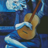 Dead Man Playing Guitar Diamond Painting