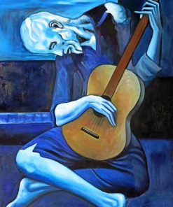 Dead Man Playing Guitar Diamond Painting