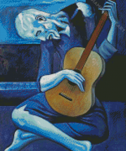 Dead Man Playing Guitar Diamond Painting