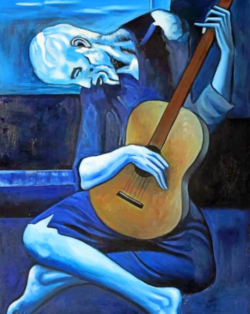 Dead Man Playing Guitar Diamond Painting