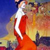 Deco Lady By Helena lam Diamond Painting