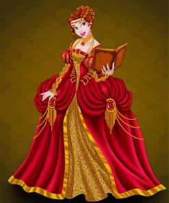 Disney Princess In Bodice Dress Diamond Painting