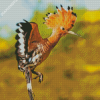 Flying Hoopoe Bird Diamond Painting