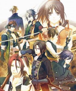 Hakuouki Shinsengumi Kitan Anime Diamond Painting