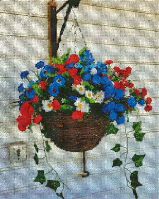 Hanging Baskets Diamond Painting