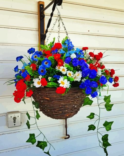 Hanging Baskets Diamond Painting