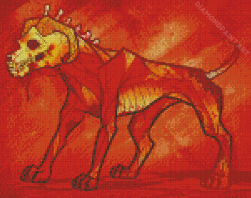 Hellhound Diamond Painting