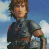 Hiccup How To Train Your Dragon Diamond Painting