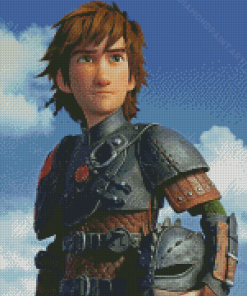 Hiccup How To Train Your Dragon Diamond Painting